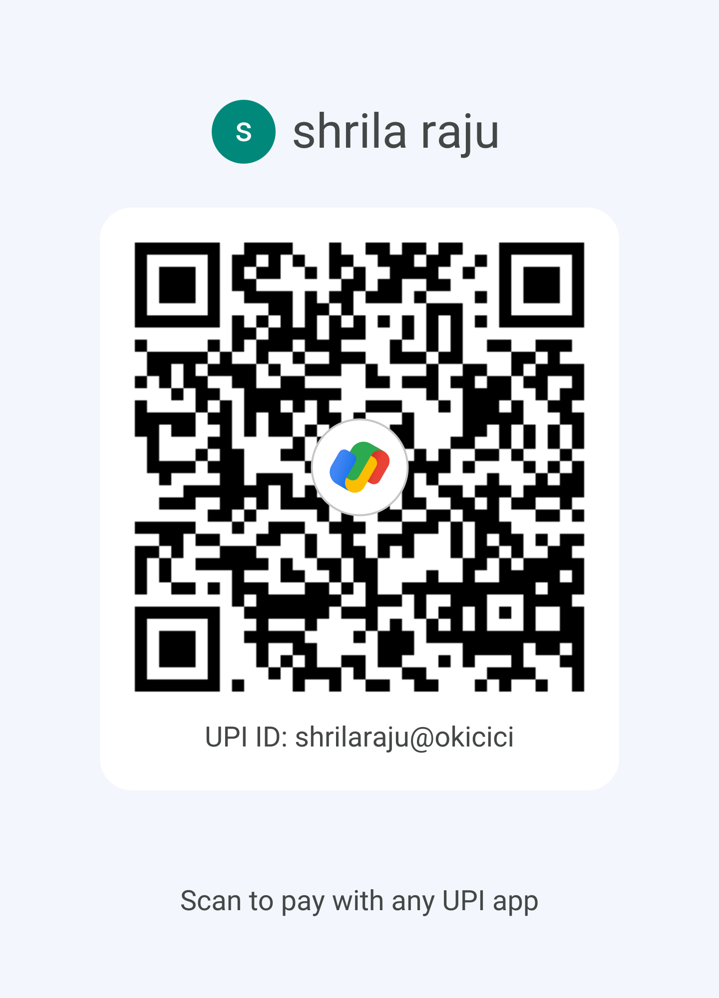 Payment QR Code